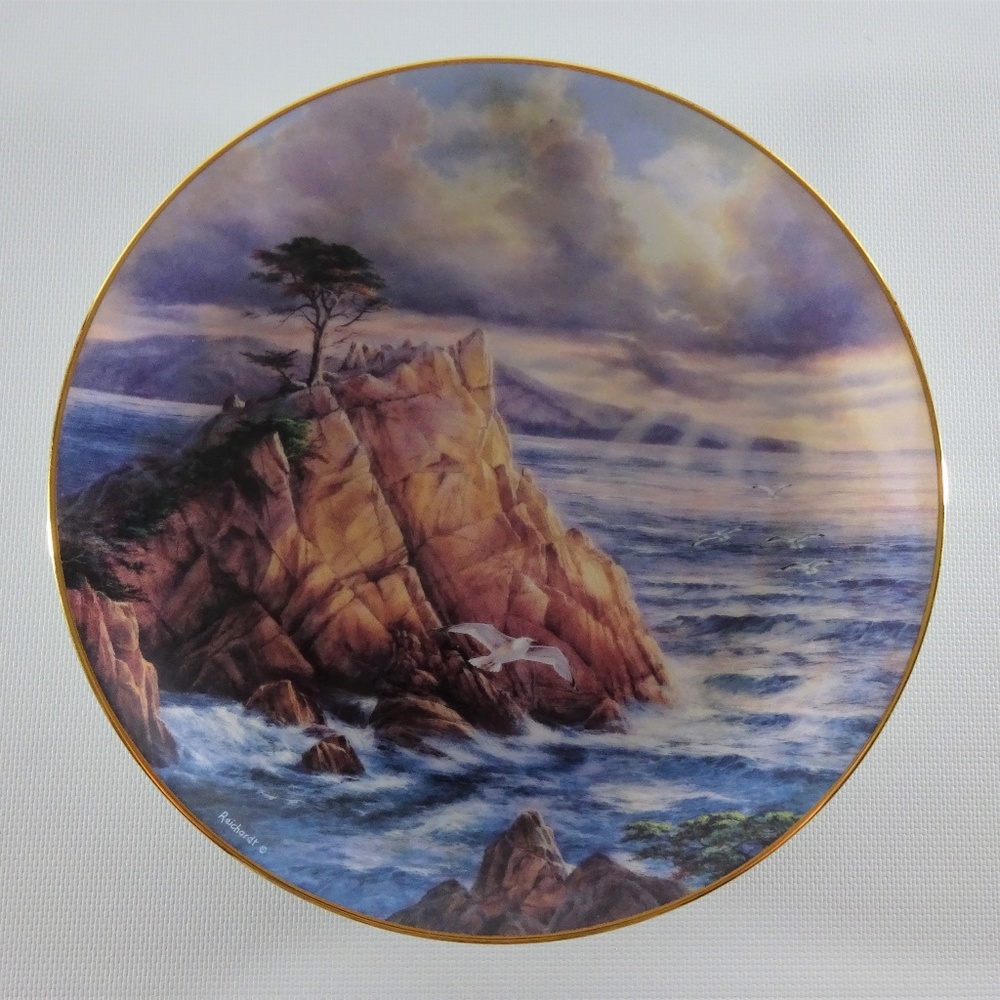 After The Storm Plate Rudi Reichardt Collectible